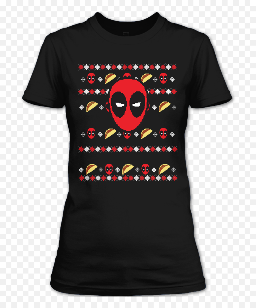 Wade Wilson Ryan Reynolds Deadpool T - Sueter De Navidad Deadpool Emoji,Dead Pool Emoticon