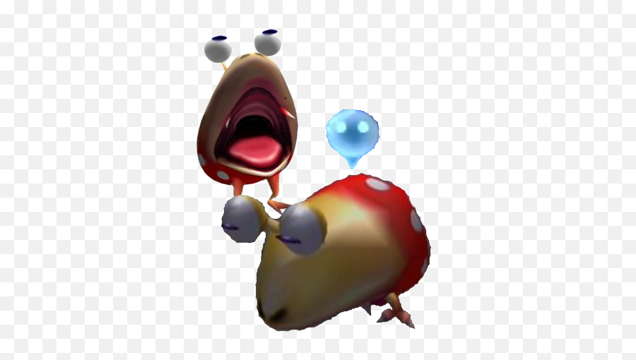 Timmy The Dwarf Bulburb Stands Screaming At The Sky In - Bulborb Screaming Emoji,Pikmin Emoticon