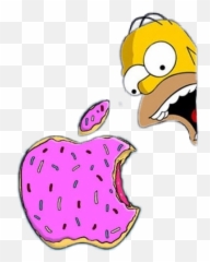 Simpsons Homersimpson Sticker - Simpsons Wallpaper For Ipad Emoji,Bwa Emoji