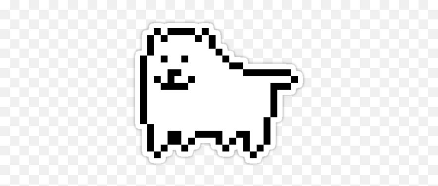 Undertale Stickers - Undertale Dog Emoji,Why Is The Annoying Dog Emoticon Undertal