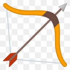 Arrow Free Icon Of Noto Emoji Objects - Arrow And Bow Icon,Bowing Emoji