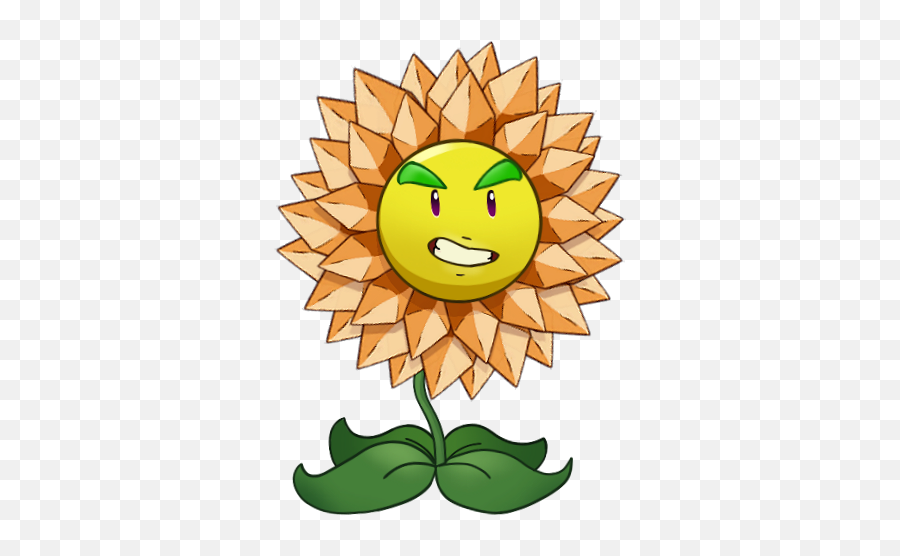 Crystalthemum Plants Vs Zombies Character Creator Wiki - Happy Emoji,Sakura Flower Emoticon