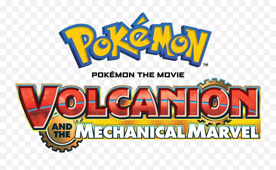 For Pokemon Movie 19 Volcanion And - Pokémon The Movie Volcanion And The Mechanical Marvel Logo Emoji,Red Emoji Pokemon
