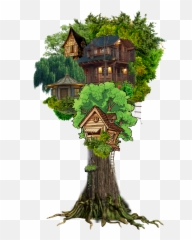 The Most Edited - Vertical Emoji,Tree House Emoji