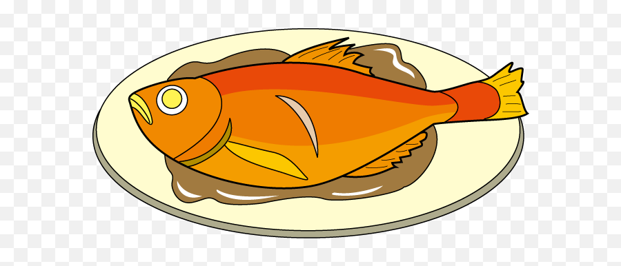 Clipart Fish Dinner Clipart Fish Dinner Transparent Free - Cooked Fish Clipart Emoji,Fish Hook Emoji
