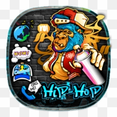 Hip - Cartoon Graffiti Emoji,Hip Hop Emoji Graffiti