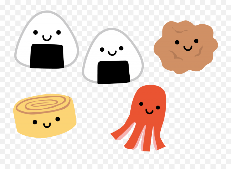 Desenhos De Comidas Fofas - Green Png Happy Emoji,Carinha Feliz Emoticon