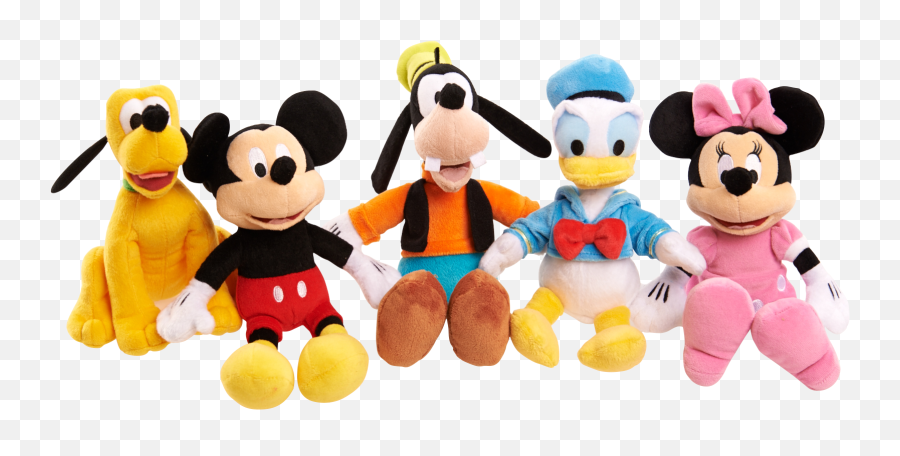 Mickey Mouse Clubhouse Bean Plush - Minnie Mouse Clubhouse Plush Emoji,Disney Emojis Goofy Stuffed