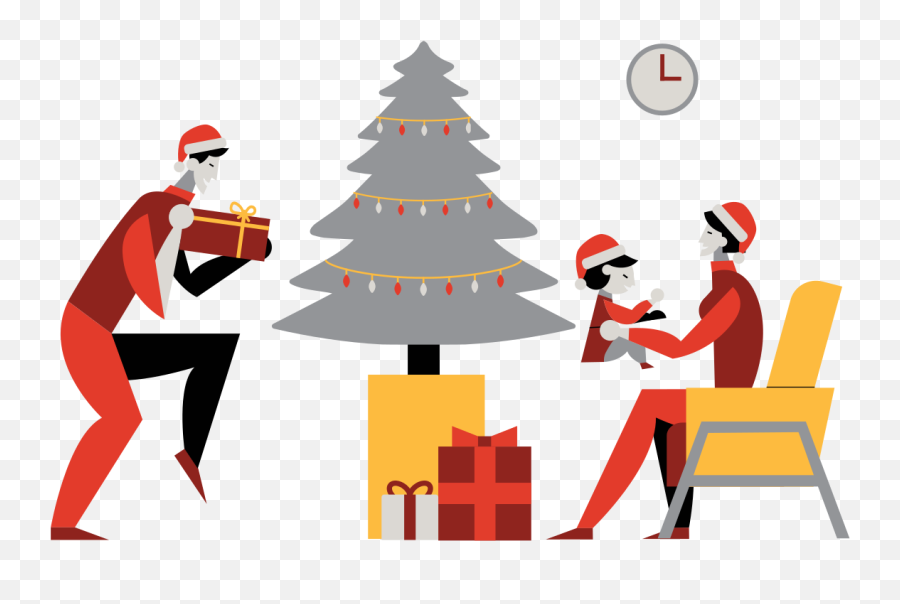 Almost Done Clipart Illustration In Png Svg - New Year Tree Emoji,What Happened To The Christmas Tree Emoji