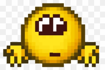 Telegram - Pixel Art Beast Ball Emoji,Skype Emoticon Banghead