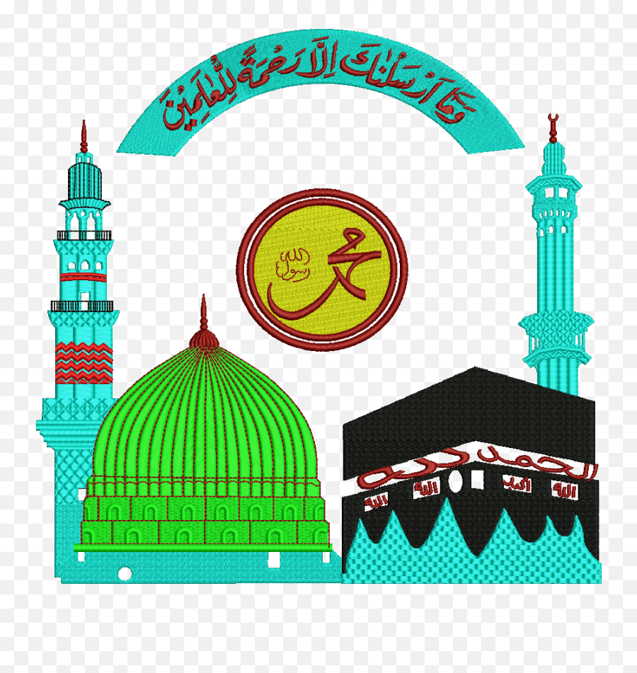 Free 49 Islamic Embroidery Designs Instant Download - Sherry Religion Emoji,Masjid Emoji