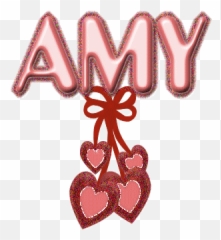 Amy Name Graphics And Gifs - Nombre Amy Con Corazones Emoji,Emoticon Corazones Gif
