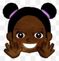 Smiling Twin Tail Girl Waving Her Hand - Cute2u A Free Cute Emoji,Smiley Face Waving Hands Emoji