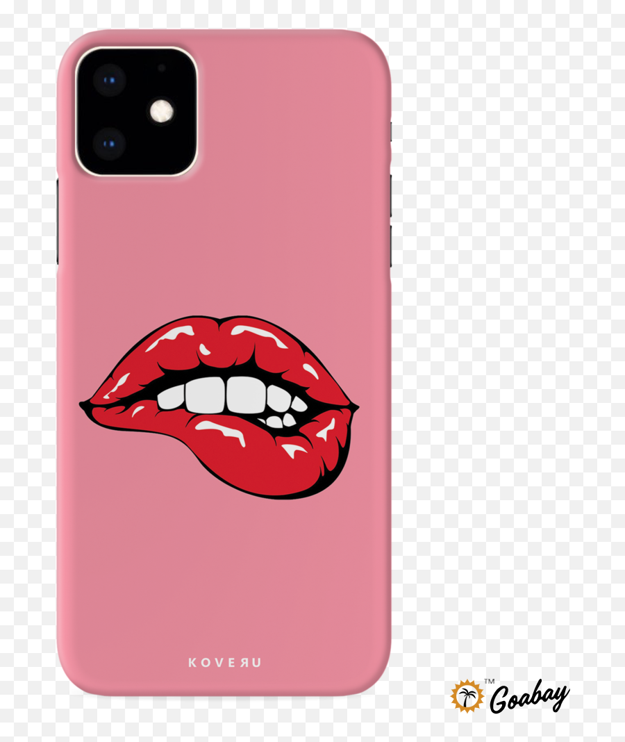 Modern Cover Case Lips For Your Iphone 11 Goabay Emoji,Transparent Lipstick Iphone Emojis