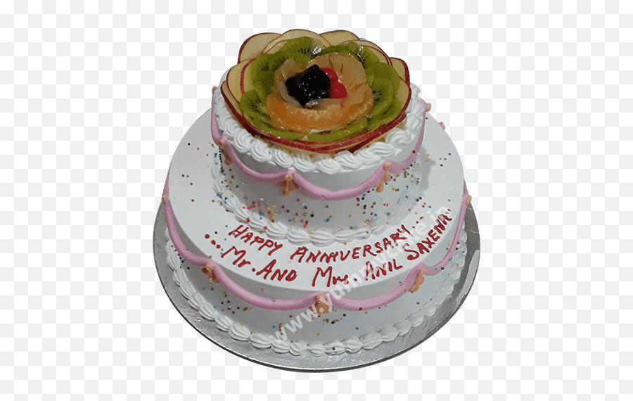 Page 3 - Online Birthday Cake Delivery In Delhi Ncr Happy Anniversary 2 Layer Wedding Anniversary Cake Emoji,Heart Emoji Cake