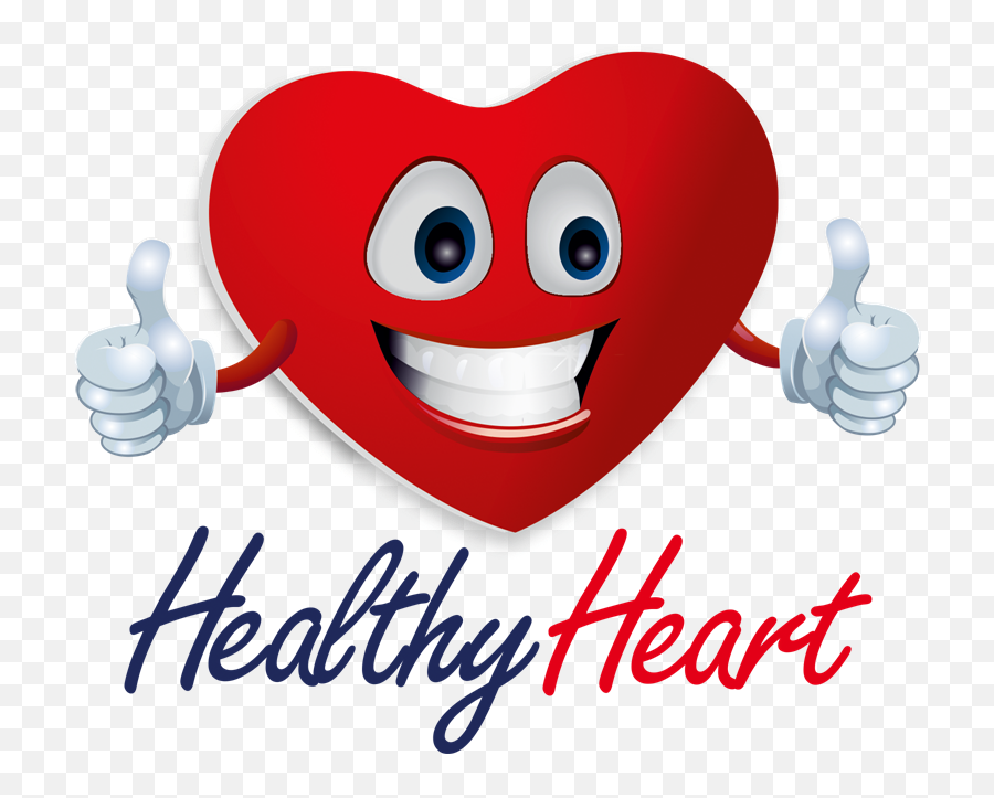 Healthy Heart - Happy Healthy Heart Clipart Emoji,Onion Head Emoticon