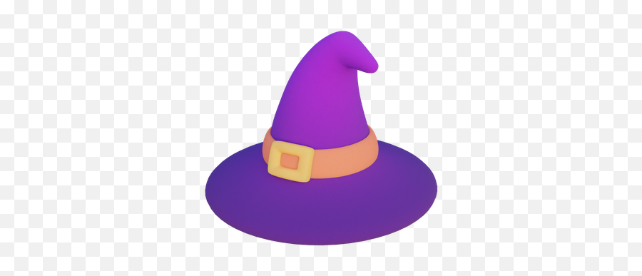 Witch Cap 3d Illustrations Designs Images Vectors Hd Graphics Emoji,Witch Emoji]