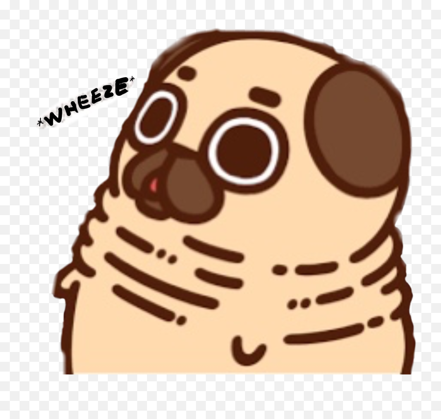 Popular And Trending Pug Stickers On Picsart Emoji,Whezze Text Emoji