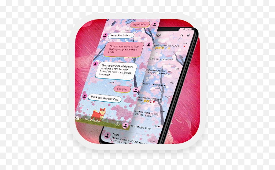 Pink Dream - Free Customize Messenger U0026 Sms Theme For Smartphone Emoji,Dream Emoji