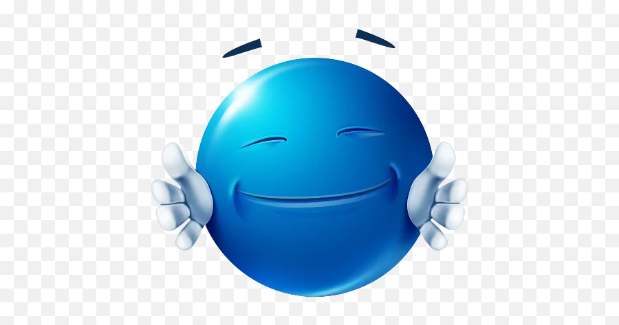 Telegram Sticker From Blue Emotions Pack Emoji,The Blue Emojis