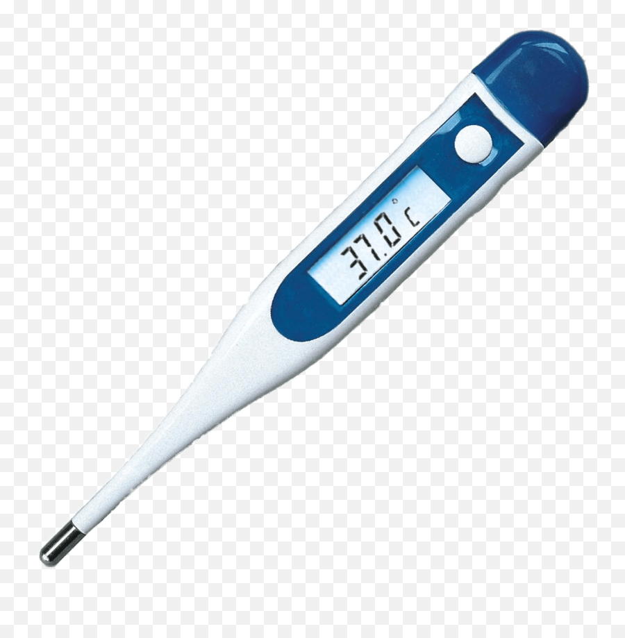 Transparent Thermometer Image Free Library - Digital Digital Clinical Thermometer Emoji,Sick Emoji With Thermometer