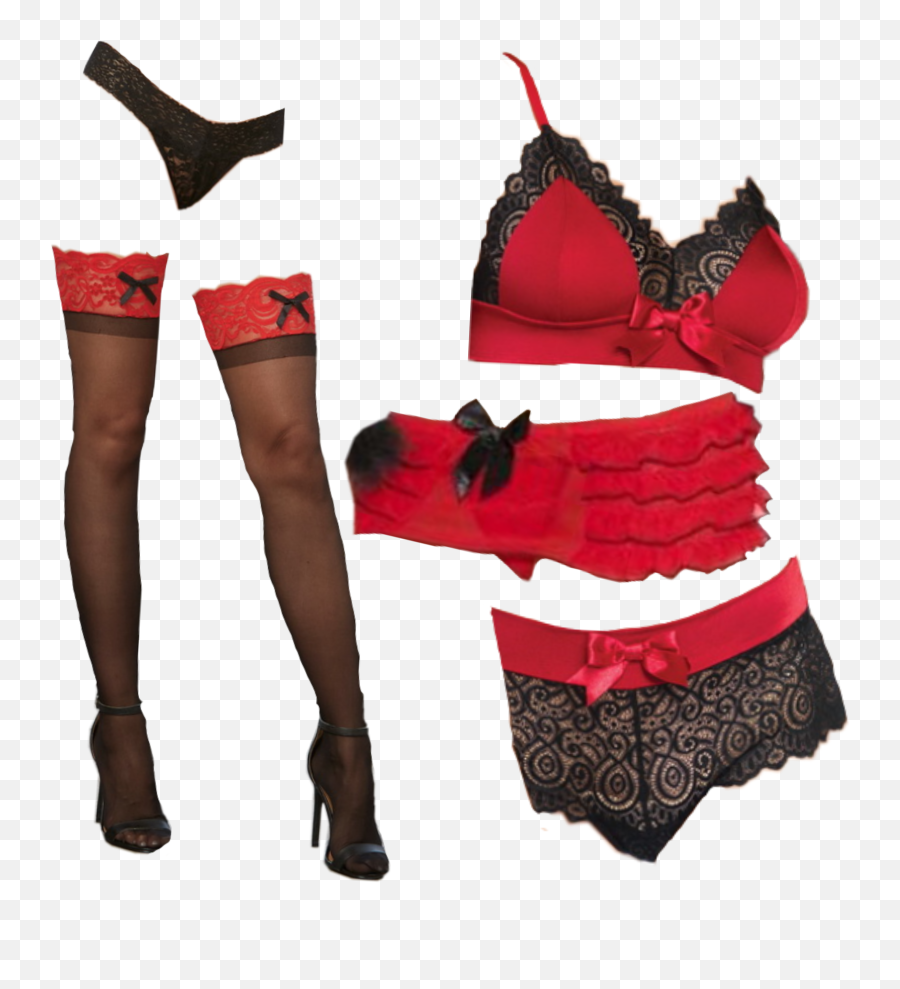 Lingere Red Sticker - Girly Emoji,Pantyhose Emoji Lingere Red Sticker - Girly Emoji,Pantyhose Emoji