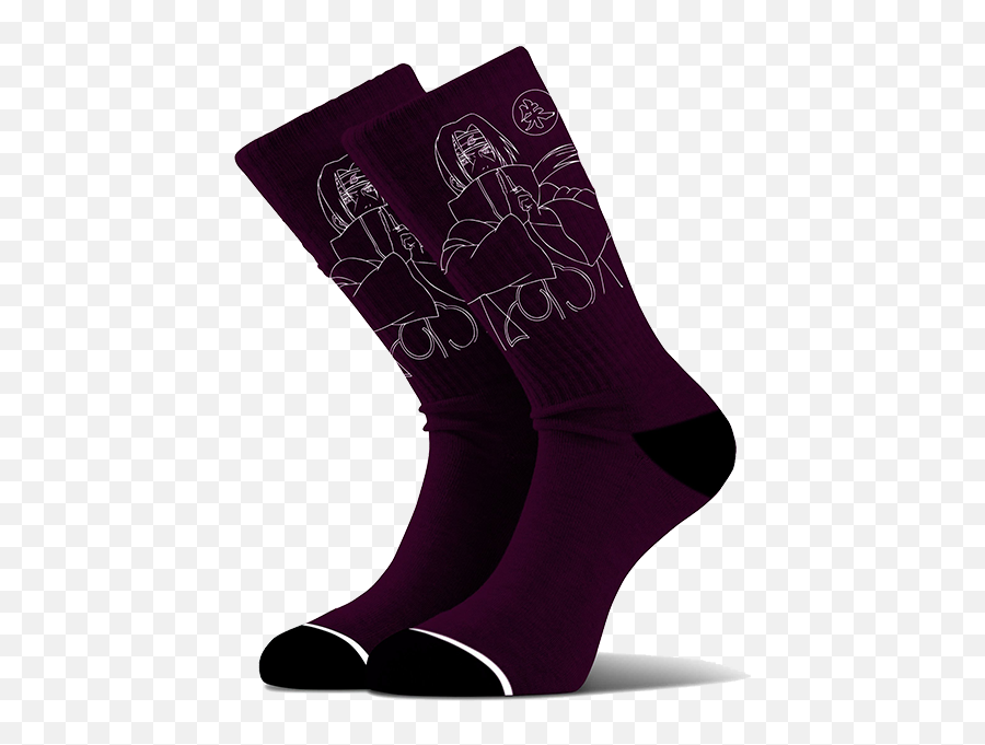 Socks Modern Skate Surf - Naruto Sokken Skate Pro Emoji,Odd Sox Emoji Socks