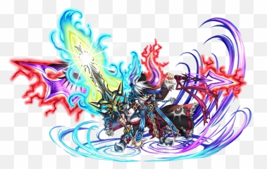 Jpbf - Update January 22 7 Unit Batch Bravefrontier Brave Frontier Emperor Kira Emoji,Frolic Emoticon