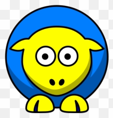 Cross Eyed Picture Transparent Library - Brown Sheep Cartoon Emoji,Funny Cross Eyed Emoticon