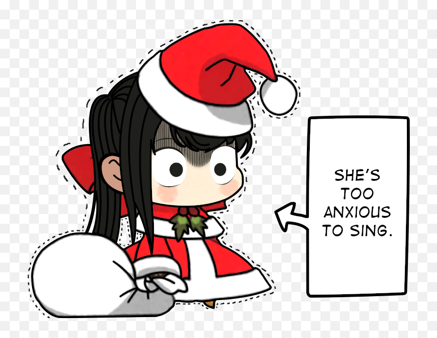 Komi - Christmas Nero Claudius Fate Emoji,Zero Emotion Meme