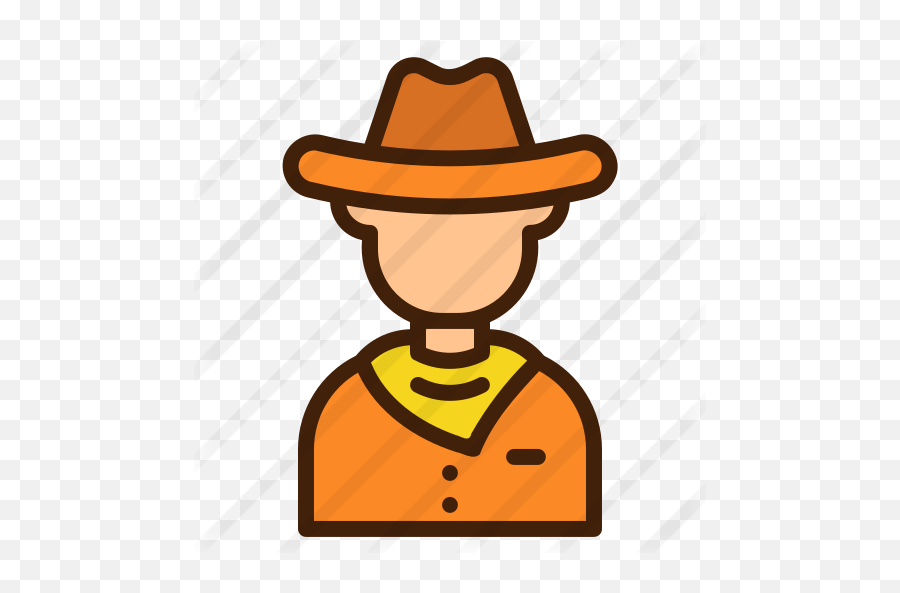 Cowboy - Costume Hat Emoji,Cowboy Bandit Emoticon