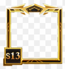 Freetoedit - Pubg Conqueror Frame Hd Emoji,Frame With An X Emoji