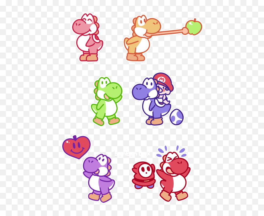 Yoshi On Tumblr - Yoshi Shy Guy Amiibo Emoji,Detroit Become Human Emojis Tumblr