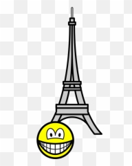 Smilies Emofaces - Smiling Eiffel Tower Emoji,Is There An Eiffel Tower Emoji