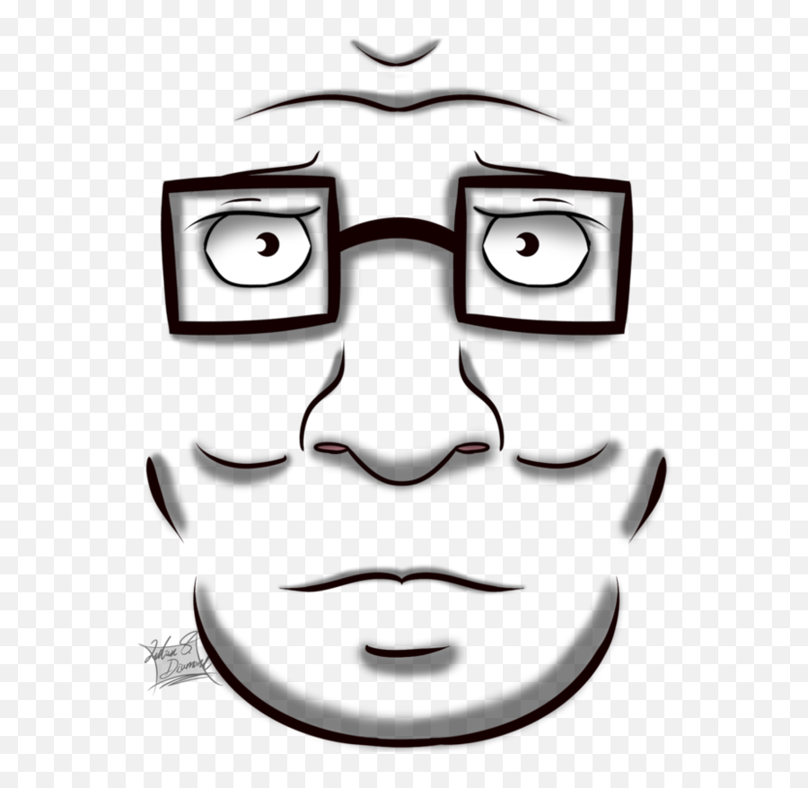 Hank Hill Drawing Cartoon - Face Transparent Background Anime Emoji,Hank Hill Emoji