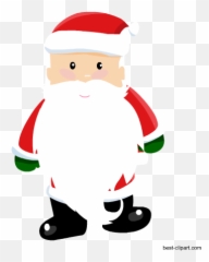 Free Christmas Clip Art Santa Gingerbread And Christmas - Santa With Big Beard Emoji,Christmas Hat Emoji
