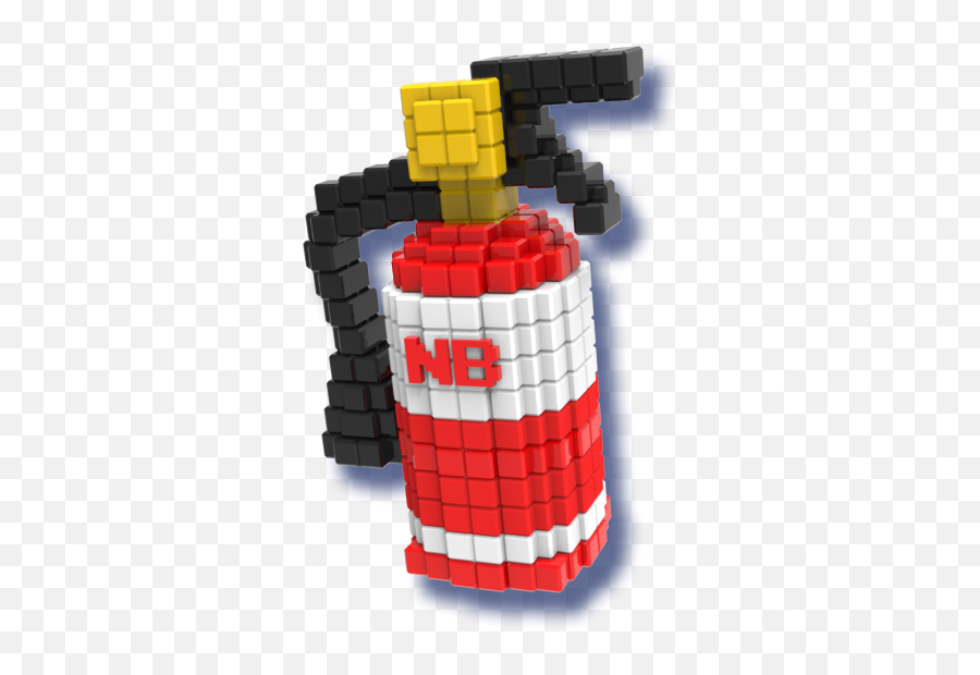 Nanobytes - Cylinder Emoji,Fire Extinguisher Emoji