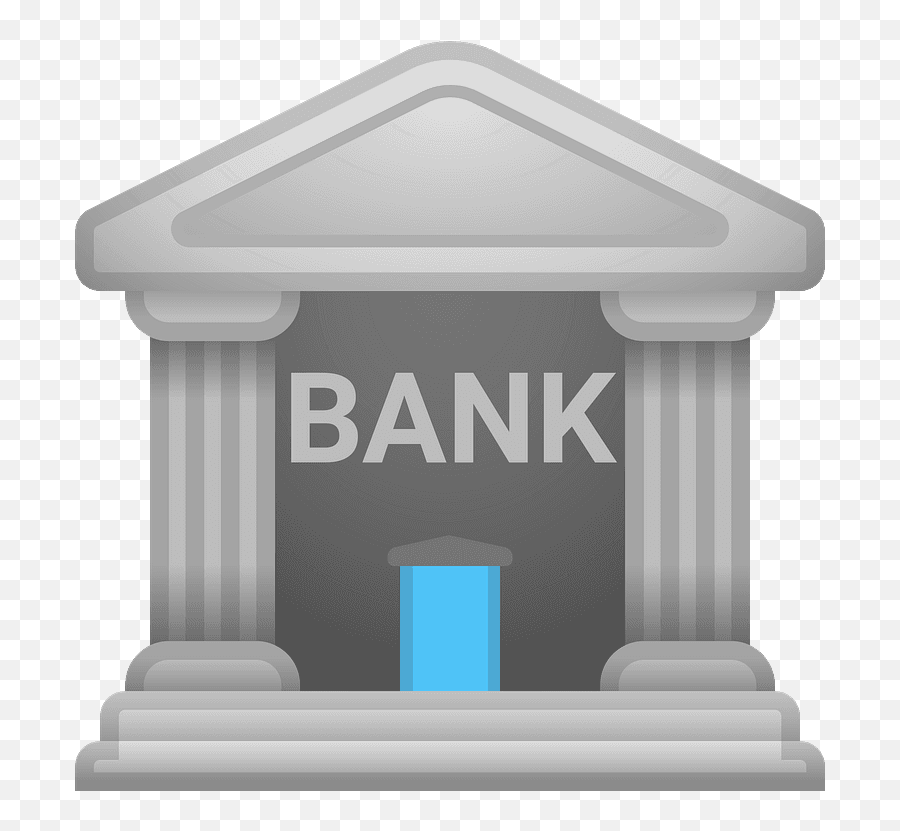 Bank Emoji Meaning With Pictures - Transparent Bank Icon Png,Building Emoji