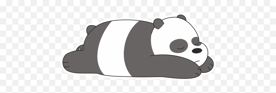 Panda Bear We Bare Bears - Giant Panda Emoji,Panda Bear Emoji