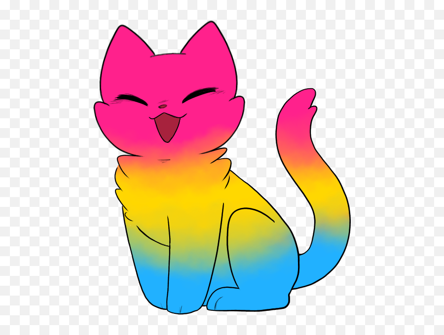 The Most Edited Pride Picsart - Bisexual Cat Pfp Emoji,Cat Pride Emojis