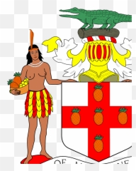 View 15 Jamaica Coat Of Arms Tattoo - Coat Of Arms Jamaica Emoji,Tatoo Emoticon