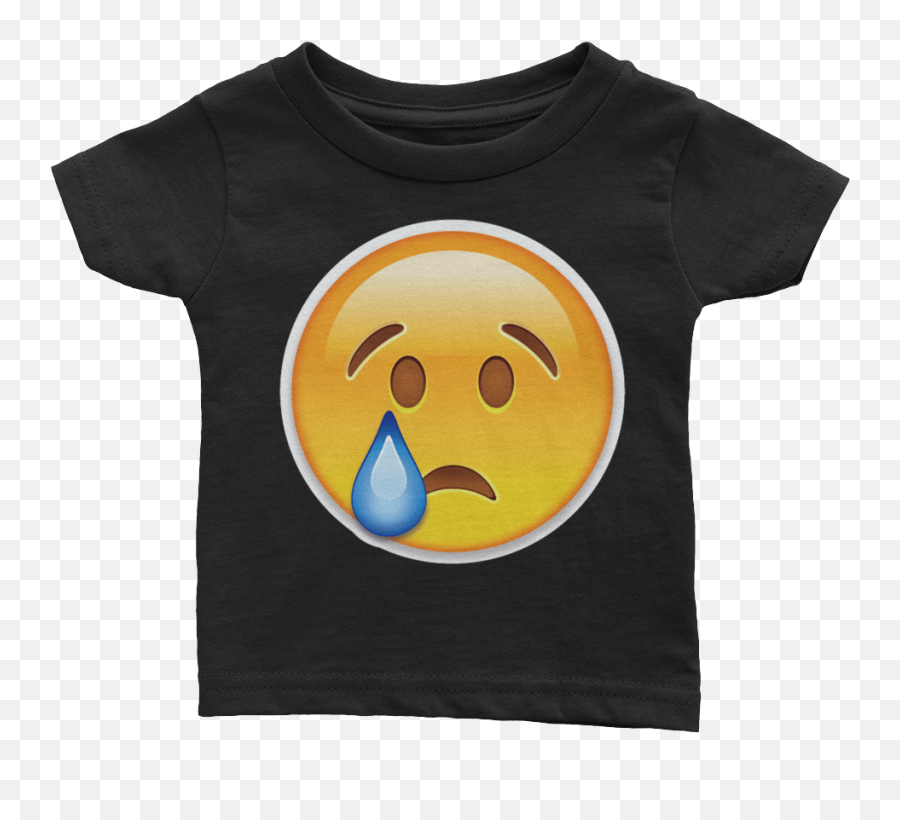 Emoji Baby T Shirt - Happy,Emoji Shirt With Tears