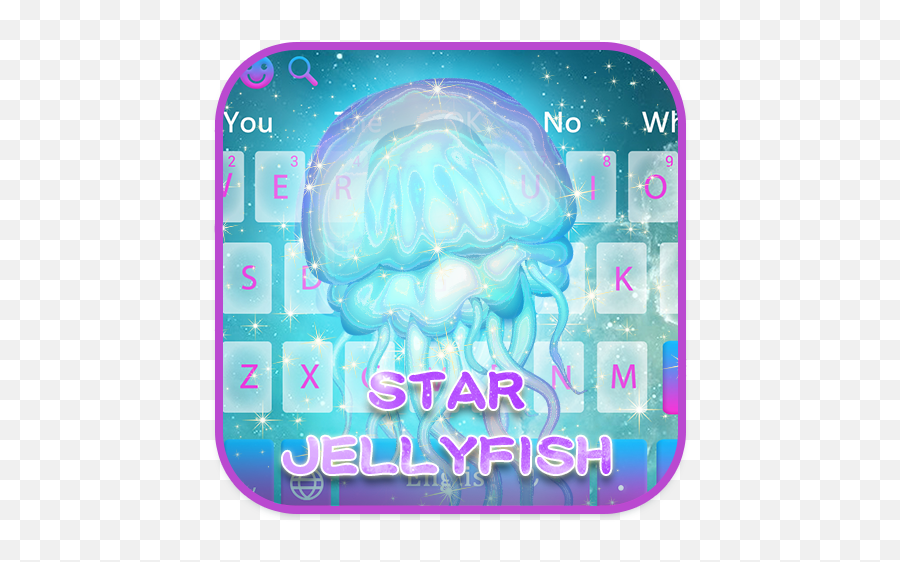 Star Jellyfish Keyboard Theme - Deep Emoji,Starry Eye Emoji