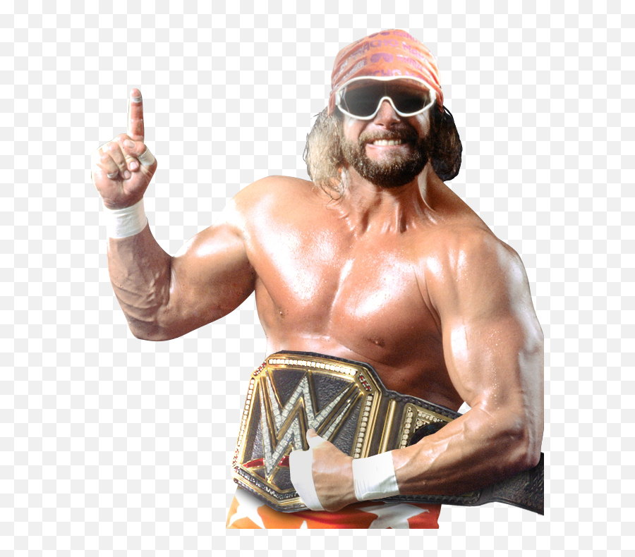 Wrestler Randy Savage Free Png Image Png Arts Emoji,Wwe Wrestler Using Emojis