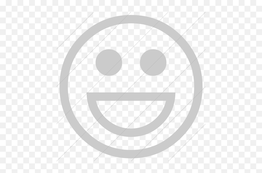 Iconsetc Simple Light Gray Classic Emoticons Smiling Face Emoji,Pensive Fb Emoticon