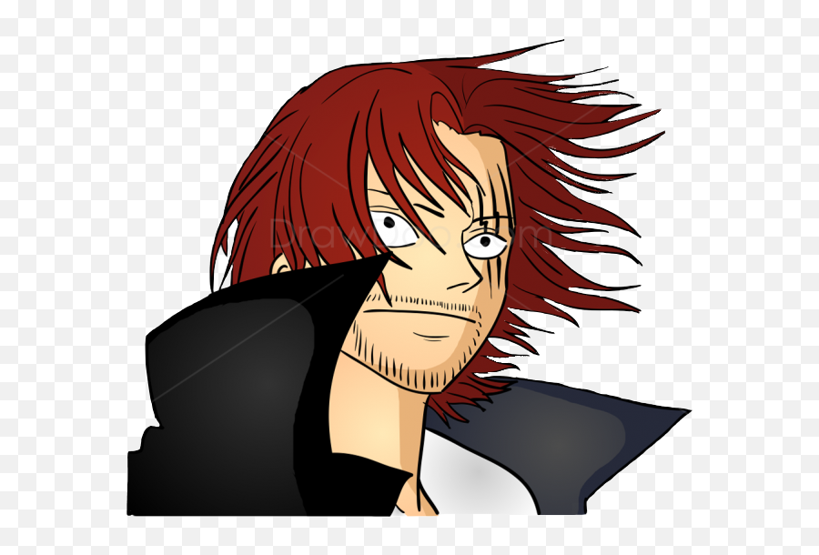 Onepiece Shanks Sticker By Cool Emoji,One Piece Manga Emojis