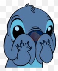 Stitch 1 Emoji,Emoticon Triste Llorando