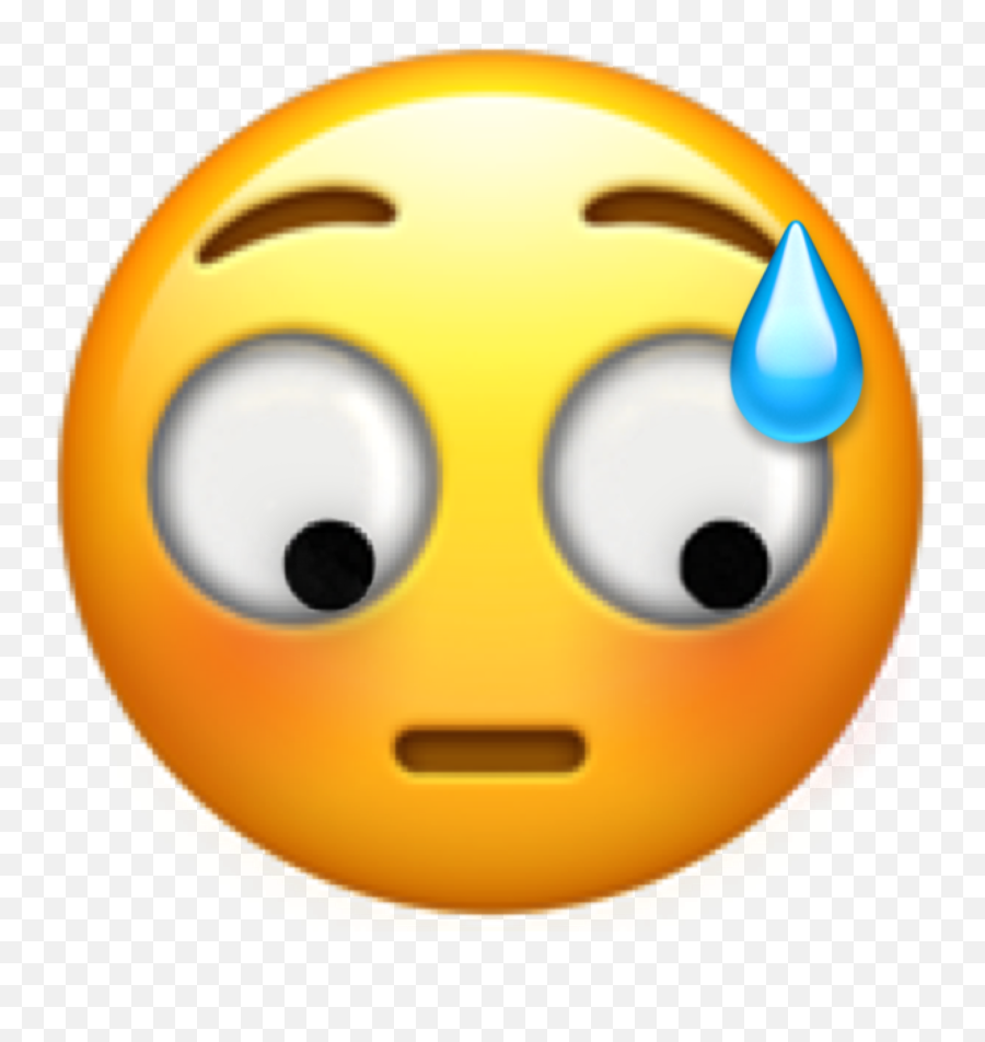 Uhoh Caught Gotcaught Sticker By - Happy Emoji,Sweating Emoji