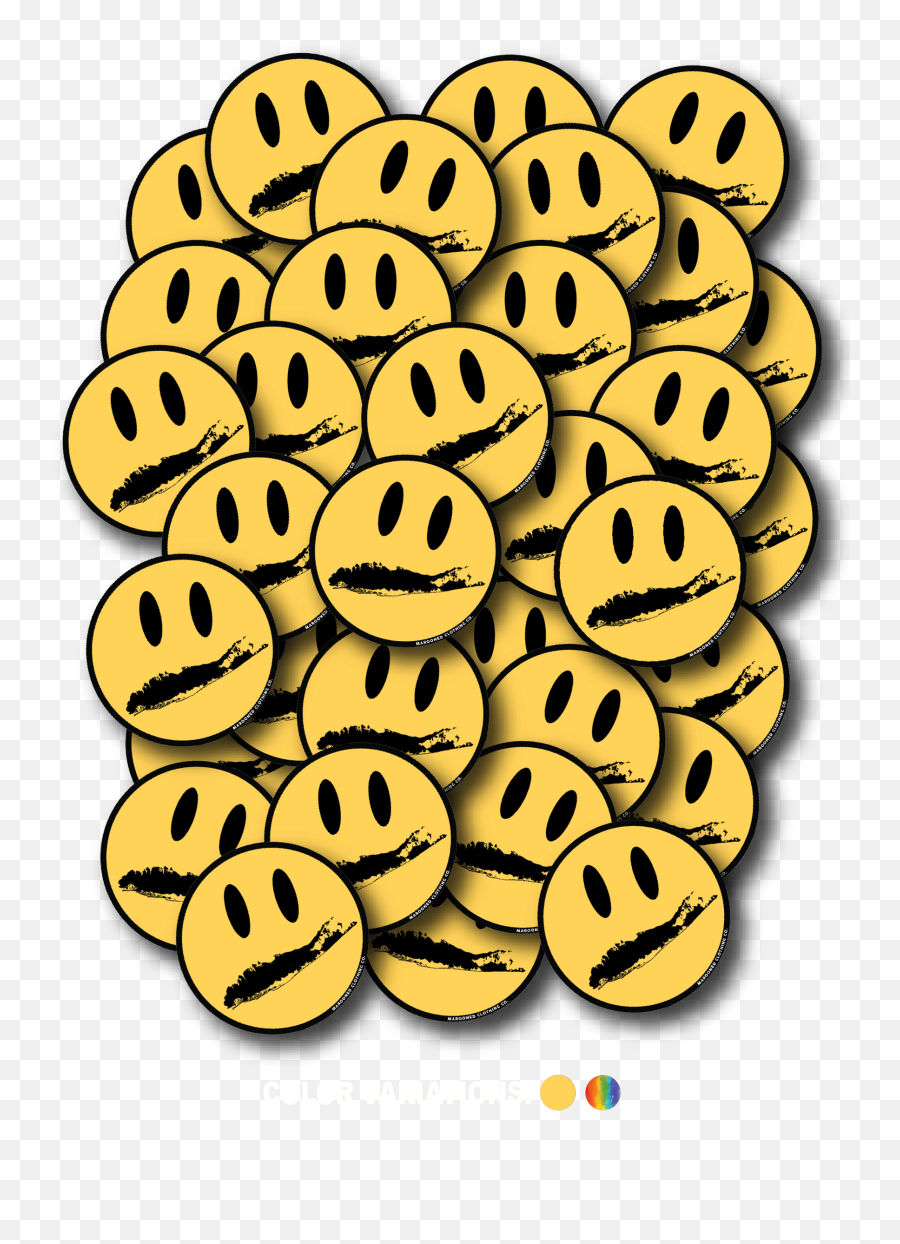 Long Island Logo Face Decal Marooned Clothing Co Emoji,Hangloose Emoji