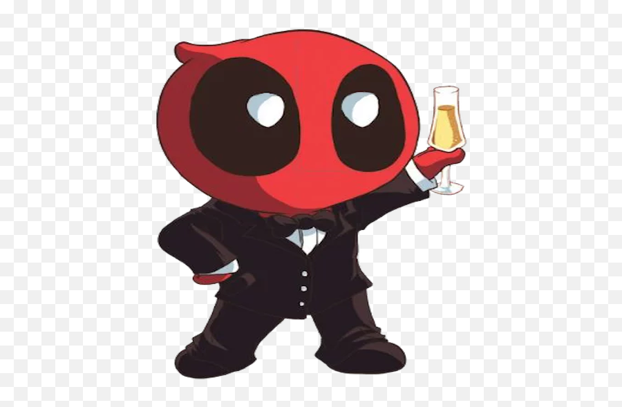 Deadpool Stickers For Telegram - Barware Emoji,Deadpool Emoji Poster